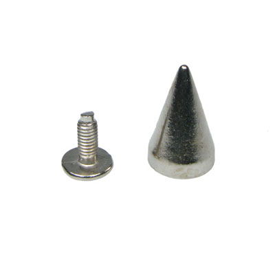 Bullet 69 Funky Punk - Small spike Nieten/Spikes - Silberfarben